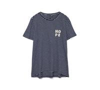 VERO MODA T-shirt 'VMSIMONE' bleu marine / blanc, Taille XL
