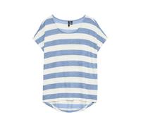 VERO MODA T-shirt 'VMWide' opal / blanc, Taille S