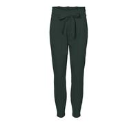 Vero Moda Eva Loose Fit Paperbag Tall High Waist Pants Vert S / 36 Femme