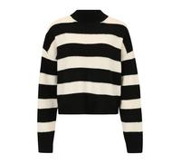 Vero Moda Tall Pull-over 'VMINEZ' noir / coquille d'oeuf, Taille XXL