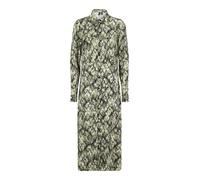 Vero Moda Tall Robe-chemise 'VMCINDY JEAN' écru / roseau / vert clair / vert foncé, Taille 36