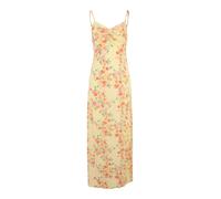 Vero Moda Tall Robe 'VMVILMA HOLY' curry / jaune clair / olive / rouge clair, Taille 38