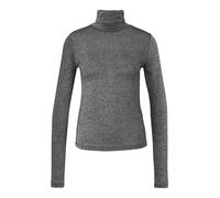 Vero Moda Tall T-shirt 'VMSARAH ALBERTE' noir chiné / argent, Taille XS