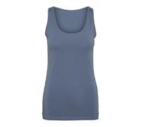 VERO MODA Tank Top Vmlulu JRS GA Noos Débardeur Long, Bleu Chine, M Femmes