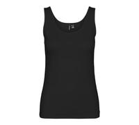 VERO MODA Tank Top Vmlulu UU JRS GA Noos Débardeur, Noir, S Femmes