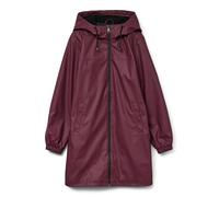 VERO MODA Teddy Coated Coat Vmasta GA Noos Manteau en Peluche, Vin, S Femmes