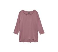 VERO MODA Top Vmava JRS GA Noos Haut 3/4, Rose nostalgique, XL Femmes