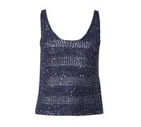 VERO MODA Tops en tricot 'VMLeilani' bleu marine, Taille S