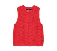 VERO MODA Tops en tricot 'VMMisty' rouge, Taille M