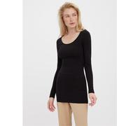 Vero Moda U-Neck Long-Sleeve T-Shirt Noir 14 Female