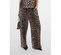 VERO MODA Vero Moda Ample Leopard Imprimé Pantalons