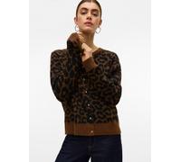 VERO MODA VERO MODA Animal Leopard Knitted Cardigan