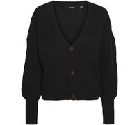 VERO MODA VERO MODA Black Button Down Knitted Cardigan