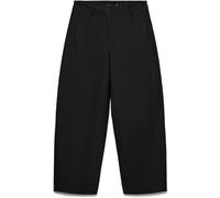 VERO MODA VERO MODA Black Mid Rise Barrel Leg Trousers