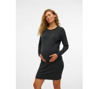 VERO MODA VERO MODA Black Soft Touch Round Neck Knitted Maternity Dress Black EU 42 (UK 14)