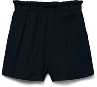 VERO MODA VERO MODA Black Textured Pull On Cotton Blend Shorts Black S 8