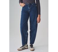VERO MODA VERO MODA Blue Barrel Fit 100% Cotton High Waisted Jeans