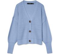 VERO MODA VERO MODA Blue Button Down Knitted Cardigan