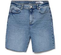 VERO MODA VERO MODA Blue High Waisted Denim Shorts Blue EU 34 (UK 6)