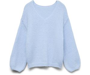 VERO MODA VERO MODA Blue Long Sleeve 2 Way V-Neck Jumper