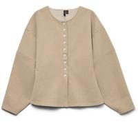 VERO MODA VERO MODA Brown Sculptured Knit Cardigan
