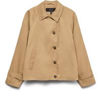 VERO MODA VERO MODA Brown Short Trench Jacket
