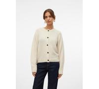 VERO MODA VERO MODA Cream Knitted Button Down Cardigan