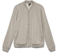 VERO MODA Vero Moda Cream Lightweight Bomber Jacket