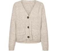 VERO MODA VERO MODA Cream V-Neck Button Through Cardigan