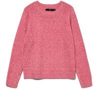 VERO MODA Vero Moda Dark Pink Round Neck Soft Touch Cosy Knitted Jumper