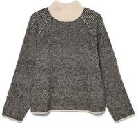 VERO MODA VERO MODA Grey High Neck Contrast Jumper