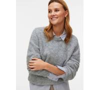 VERO MODA VERO MODA Grey Round Neck Soft Touch Cosy Knitted Jumper