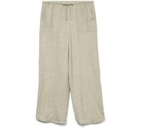 VERO MODA VERO MODA Natural Lightweight Tie Waist Wide Leg Trousers