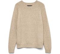 VERO MODA Vero Moda Natural Round Neck Soft Touch Cosy Knitted Jumper