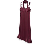 VERO MODA VERO MODA Satin Frill Detail Scarf Dress violet FR 36 (EU 34)