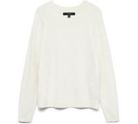 VERO MODA Vero Moda White Round Neck Soft Touch Cosy Knitted Jumper