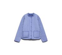 VERO MODA Veste mi-saison 'CLARA' bleu / blanc, Taille M