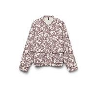 VERO MODA Veste mi-saison 'Rita' beige clair / bourgogne, Taille L