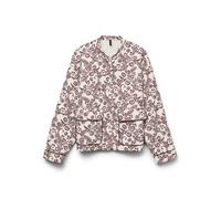 VERO MODA Veste mi-saison 'Rita' beige clair / bourgogne, Taille XL