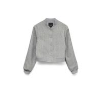 VERO MODA Veste mi-saison 'VMCHLOE' gris chiné, Taille S