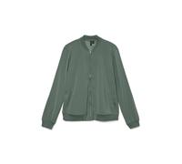 Vero Moda Veste de tailleur Fly Away Femme, col, fermeture éclair, légère — Vert-2 XXL