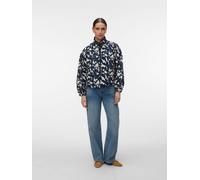 VERO MODA Veste mi-saison 'VMJane Lola' beige / bleu marine, Taille L