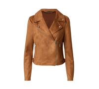 VERO MODA Vmjose Short Faux Suede Jacket Noos, Cognac, L Femmes