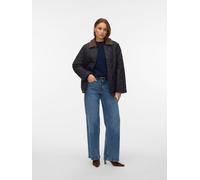 VERO MODA Veste mi-saison 'VMNova' marron / noir, Taille L