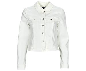 Vero Moda Veste VMLUNA LS SLIM DNM JACKET MIX GA NOOS in Blanc EU M