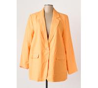 VERO MODA VMCARMEN LS Loose Noos Blazer pour Femme, Orange, Taille XL, Orange Mock, XL