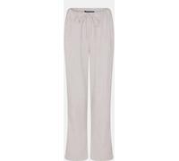 Vero Moda Vm Line Linen Straight Leg Trouser Beige S L32 Female