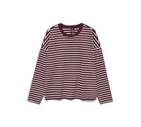 VERO MODA Vmabby Ls Haut à col Rond JRS Noos, Vin, M