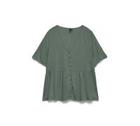 VERO MODA Vmalba SS Peplum WVN Noos T-Shirt