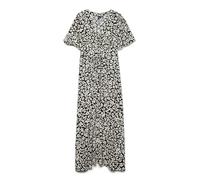 VERO MODA Vmalba SS WVN GA Noos Robe molletonnée pour Femme, Noir, XL